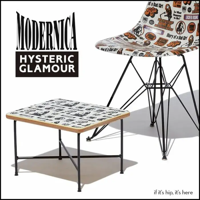 Read more about the article Modernica and Hysteric Glamour Limited Edition Furniture