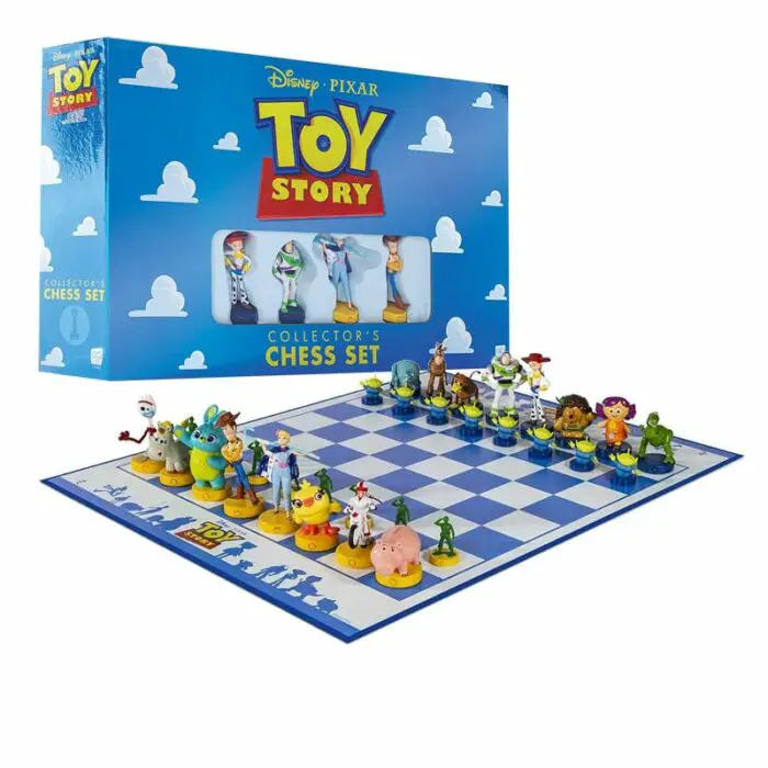 pixar toy story chess set