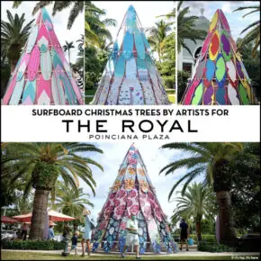 Surfboard Christmas Trees For The Royal Poinciana Plaza