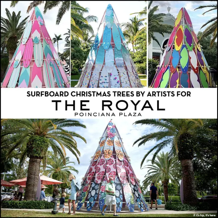 Read more about the article Surfboard Christmas Trees For The Royal Poinciana Plaza