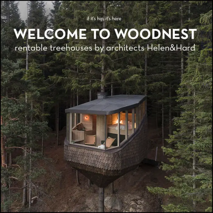 Read more about the article Woodnest Treehouses in Norway by Architects Helen&Hard