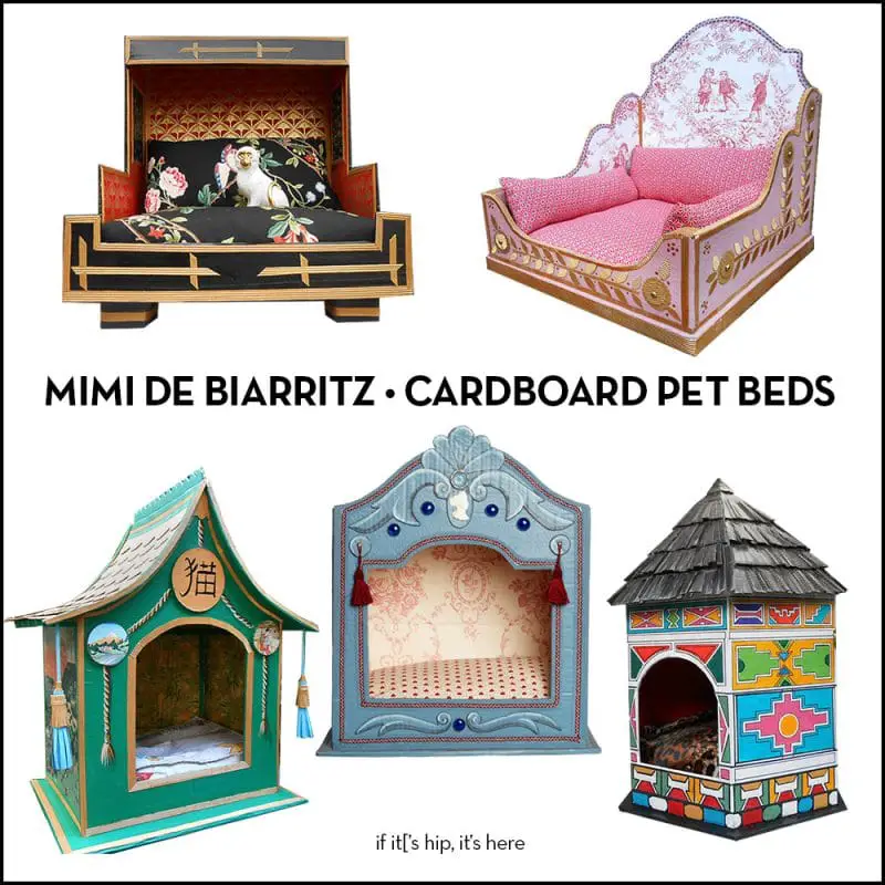 Mimi de Biarritz Cardboard Pet Beds