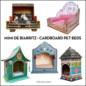Cardboard Pet Beds You Will Not Believe Are Cardboard.
