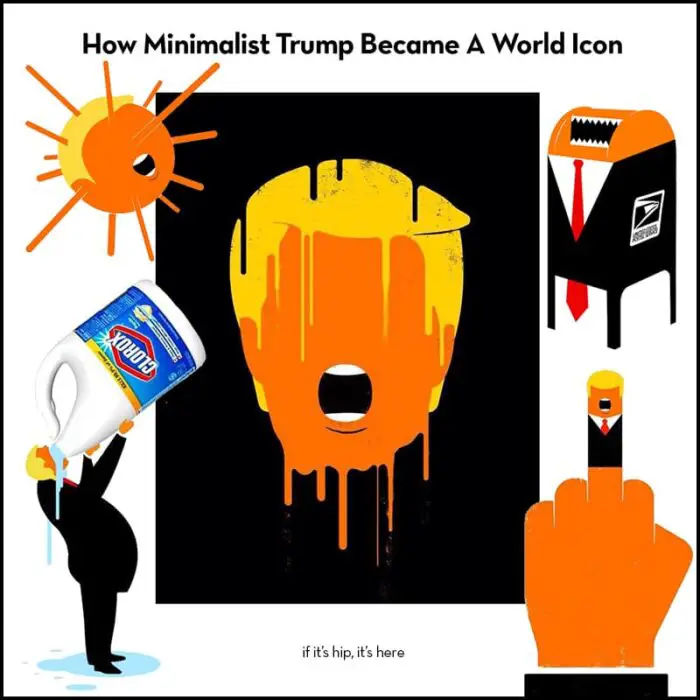 Read more about the article The Artist Whose Minimalist Trump Became A World Icon