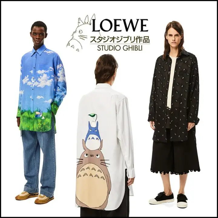 Animation and Fashion Meld in New Loewe x Totoro Collection