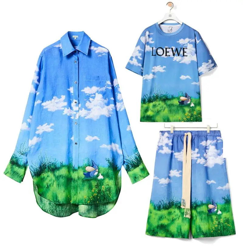 loewe x totoro capsule collection