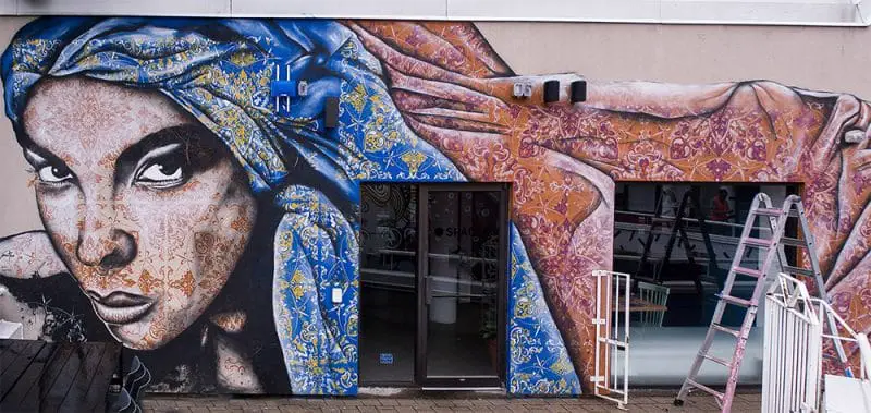 faces of tradition mural