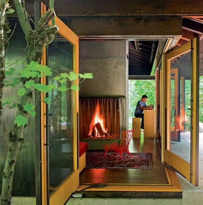 modern cabin olson kundig