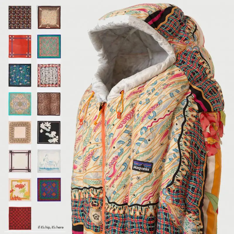 simon denny sleeping bag and scarves IIHIH