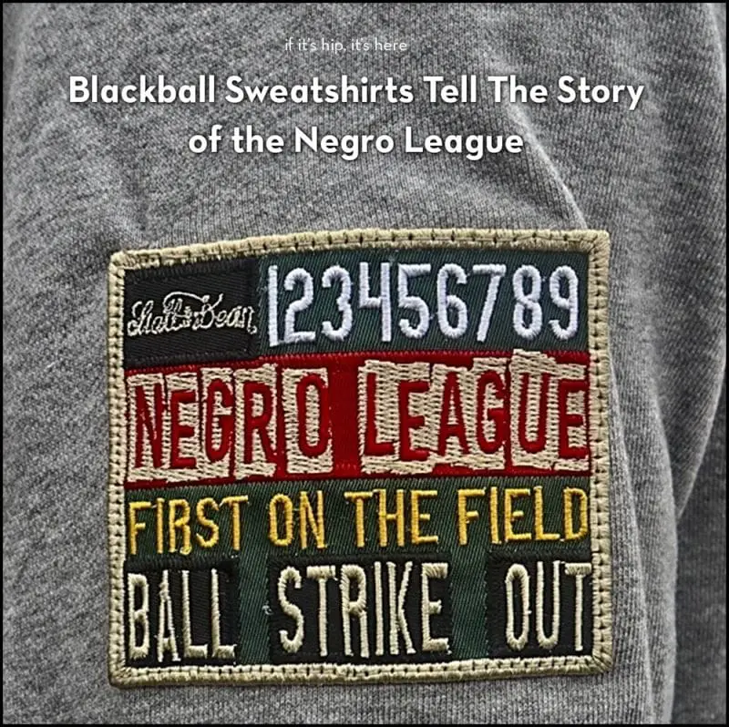 stall and dean negro league blackball sweatshirts