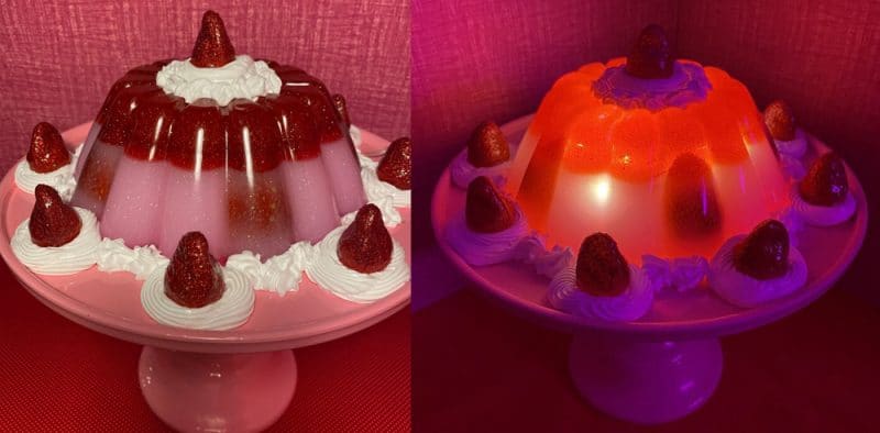 resin jell-o lamps