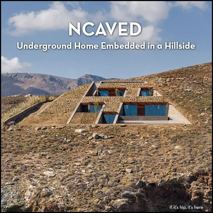 Read more about the article NCAVED Underground Home Is Embedded In Greek Hillside