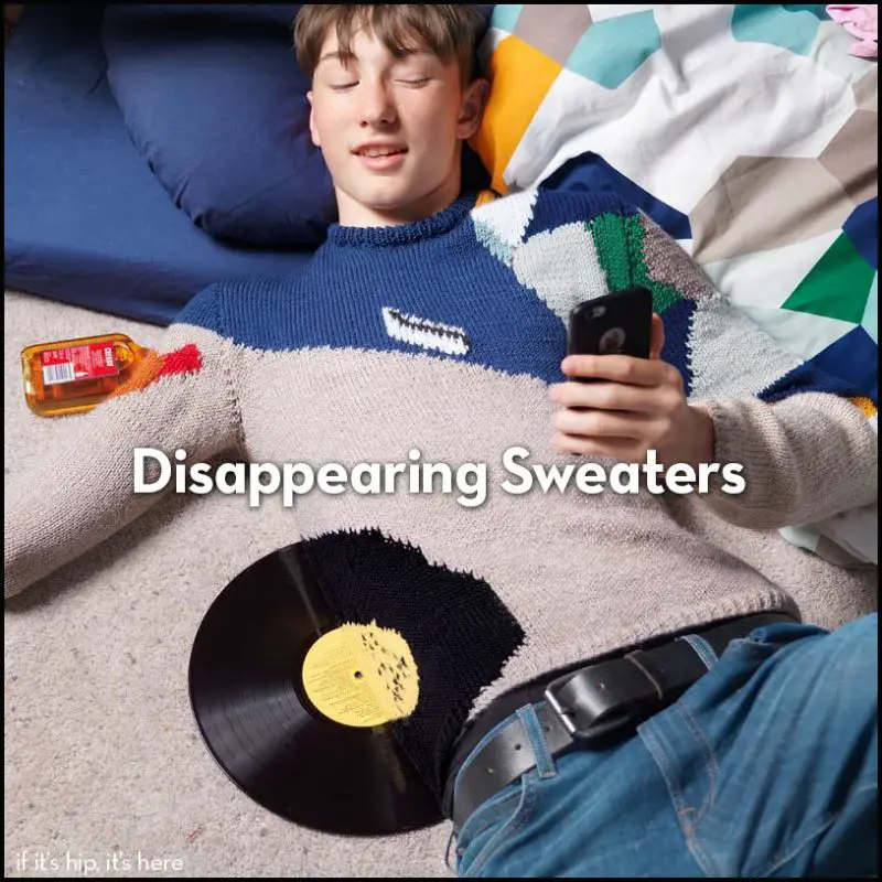 disappearing sweaters