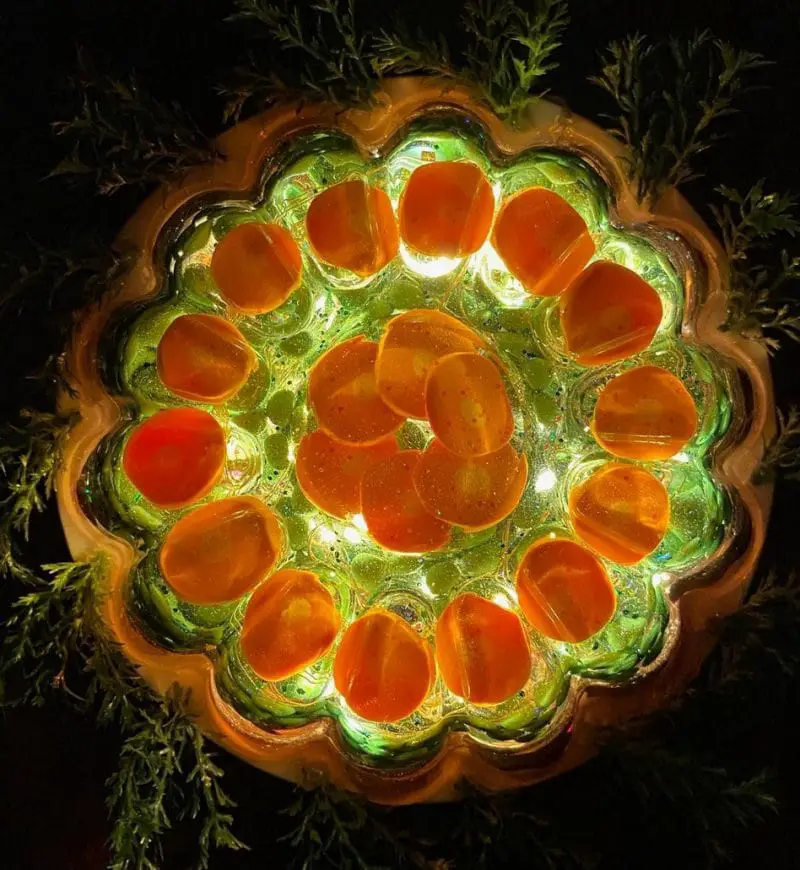 hot dog veggie aspic lamp4