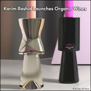 Organic Wine in Wild Bottle Designs by Karim Rashid.