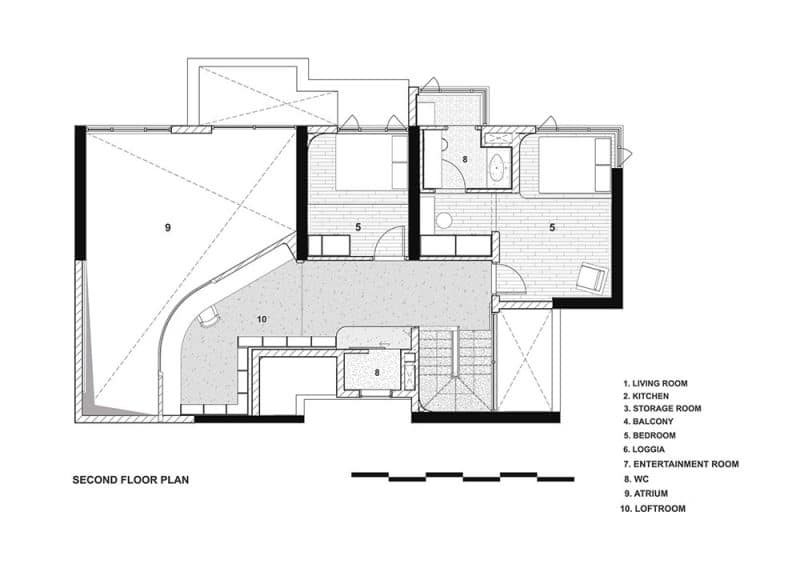 mai apt second floor plan