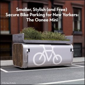 Smaller, Stylish and Free Secure Bike Parking for New Yorkers