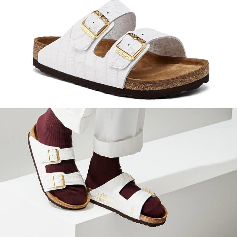 white Birkinstocks mschf iihih