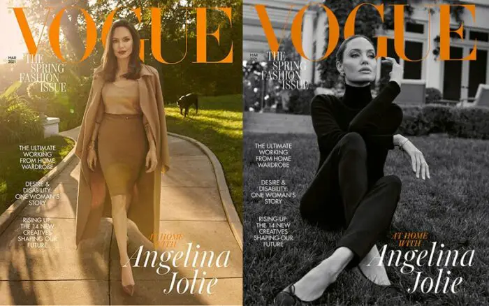 Vogue UK March 2021 covers