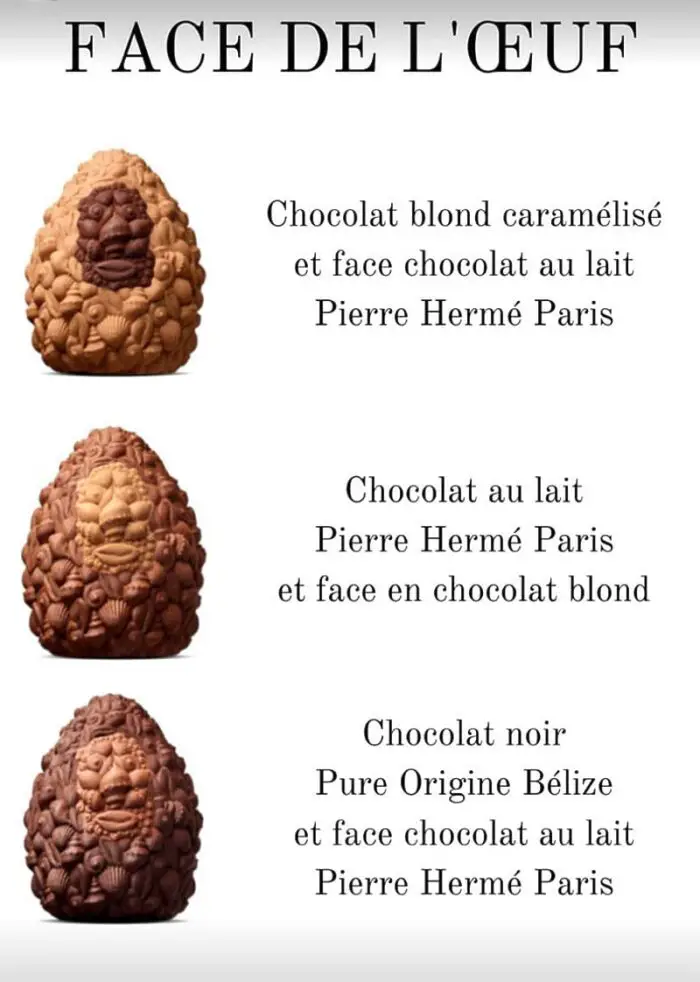 boog chocolate face eggs arcibaldo