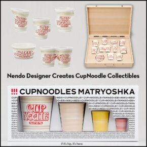 Nendo Designer Creates CupNoodle Collectibles