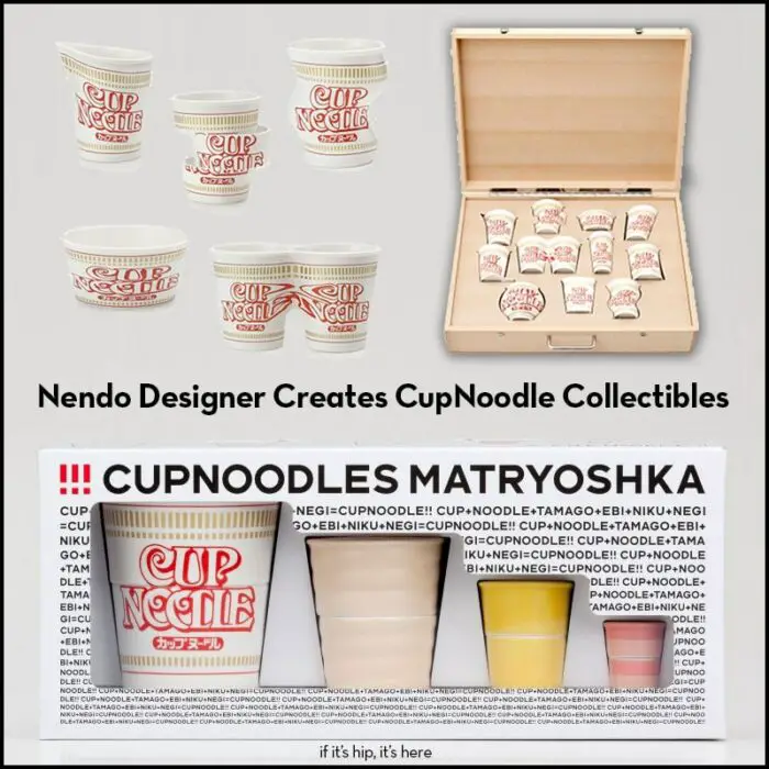Read more about the article Nendo Designer Creates CupNoodle Collectibles