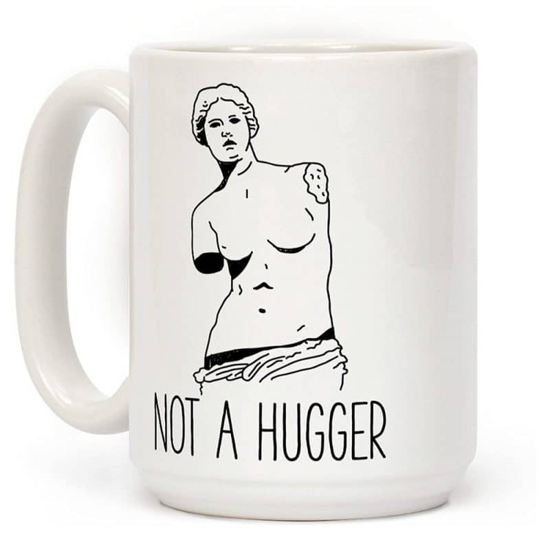 not a hugger mug