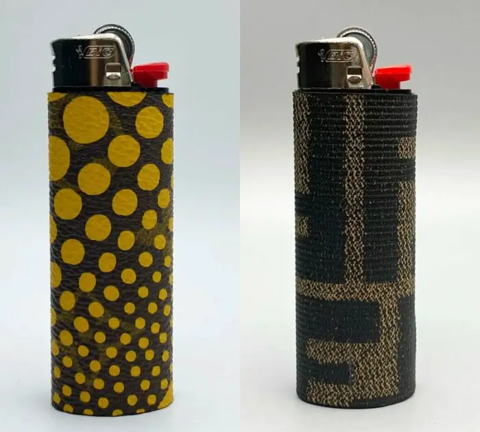 yayoi kusama fendi zucca lighter covers