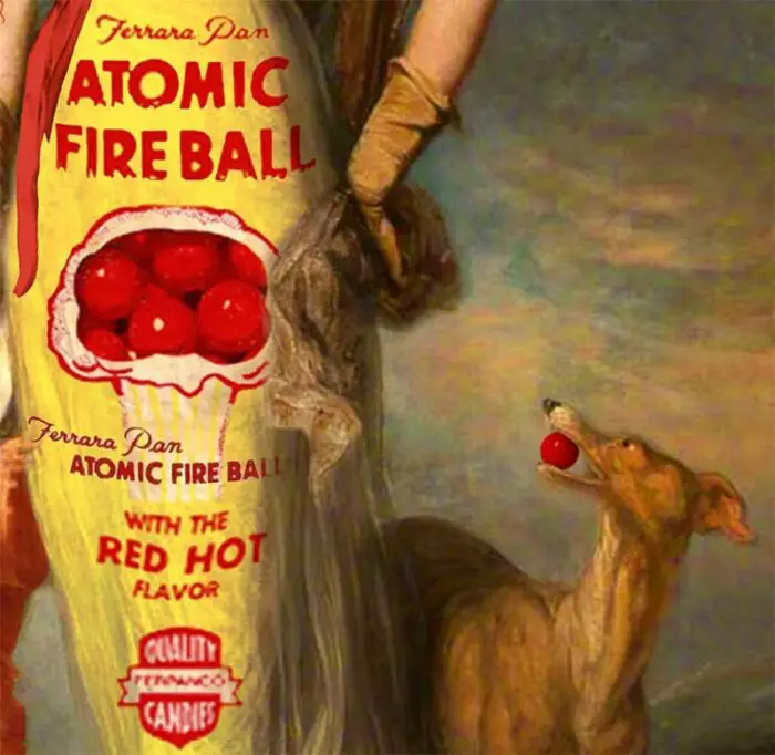 Atomic fireball (detail)