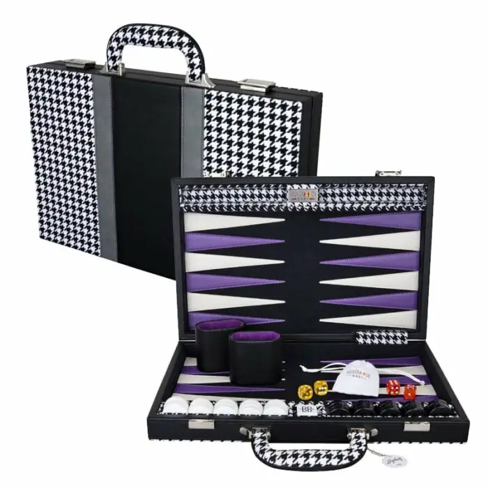 Backgammon Baby Purple Rain set