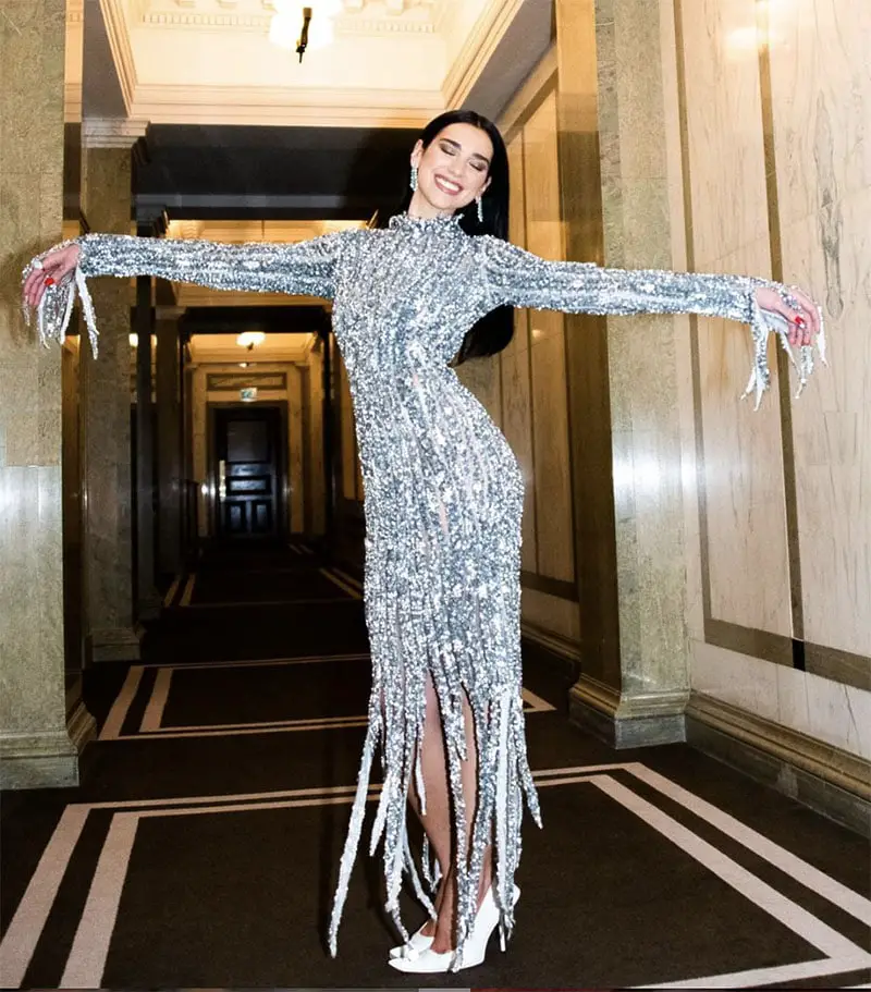 Dua Lipa in Balenciaga