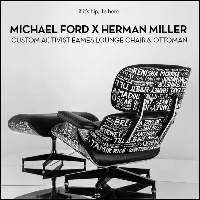 Read more about the article Michael Ford’s Amazing Custom Eames Lounge Chair & Ottoman