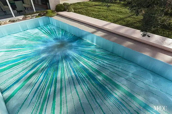 custom pool mosaics