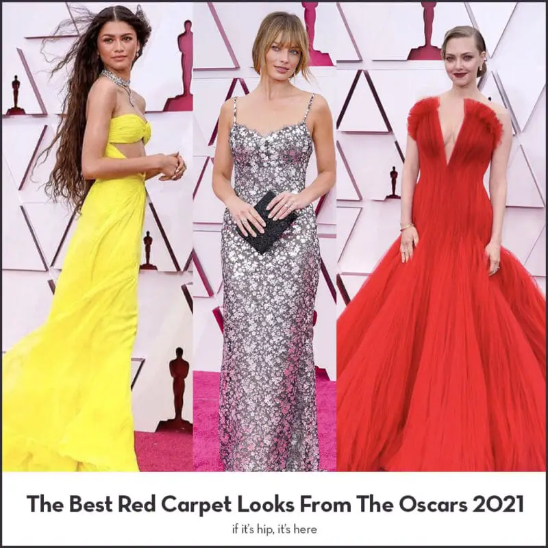 The best red carpet looks oscars 2021