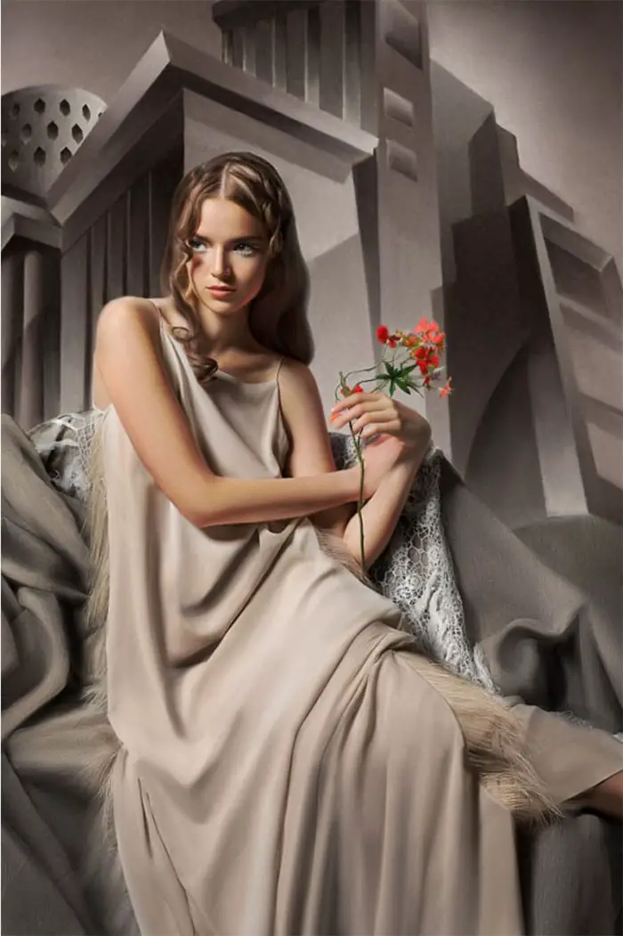 lempicka paintings as photos