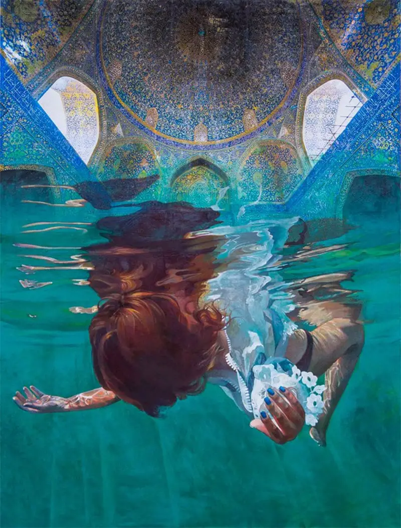 Ivana Zivic rooms of water paintings
