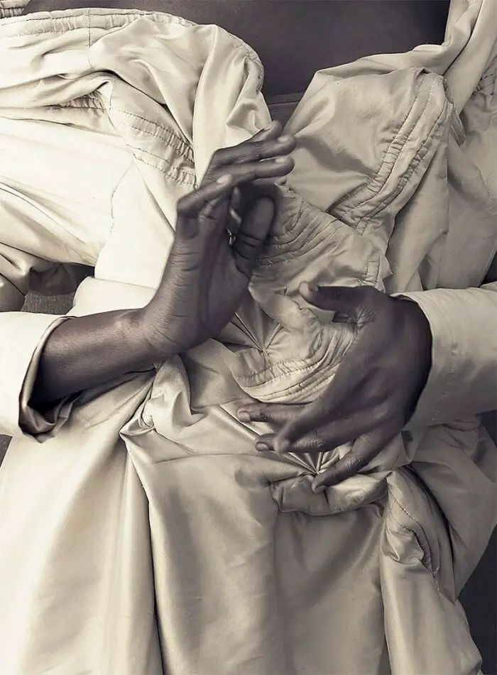Amanda Gorman's hands by annie leibovitz 
