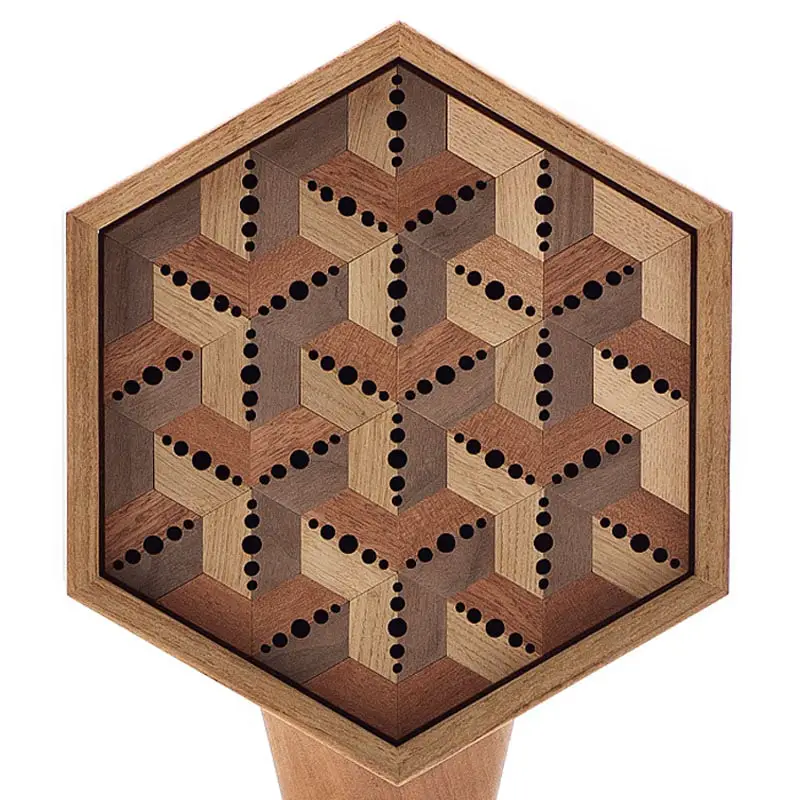 wood parquet bee hotel