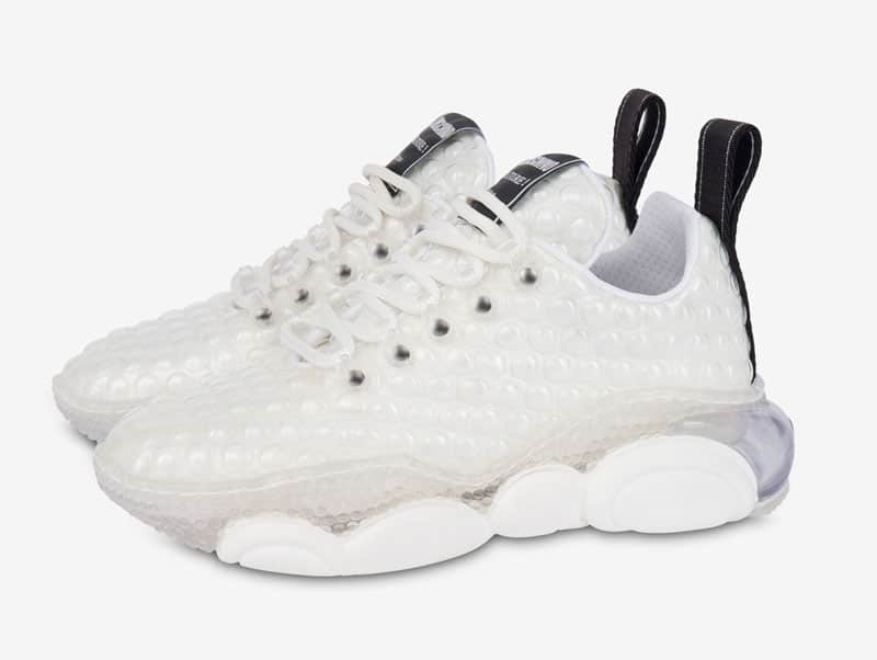 bubble shoes white