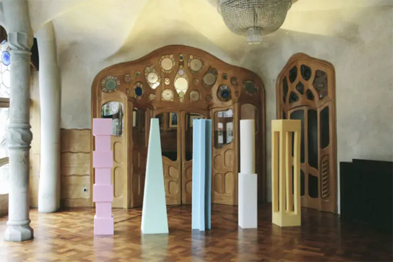 totems foam lamps at casa battlo 