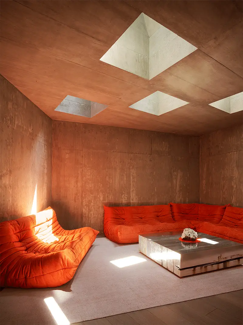 underground living room