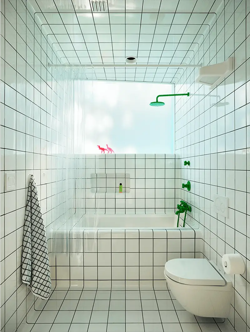 droog D-tile bathroom