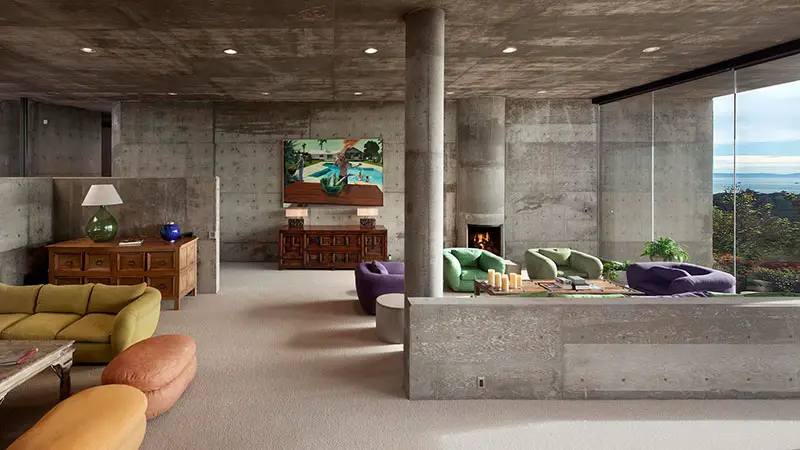 concrete interior