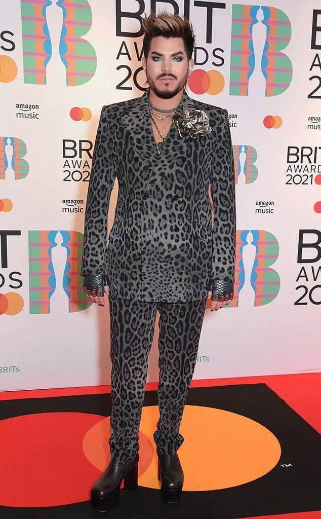 Adam lambert 2021 Brit Awards