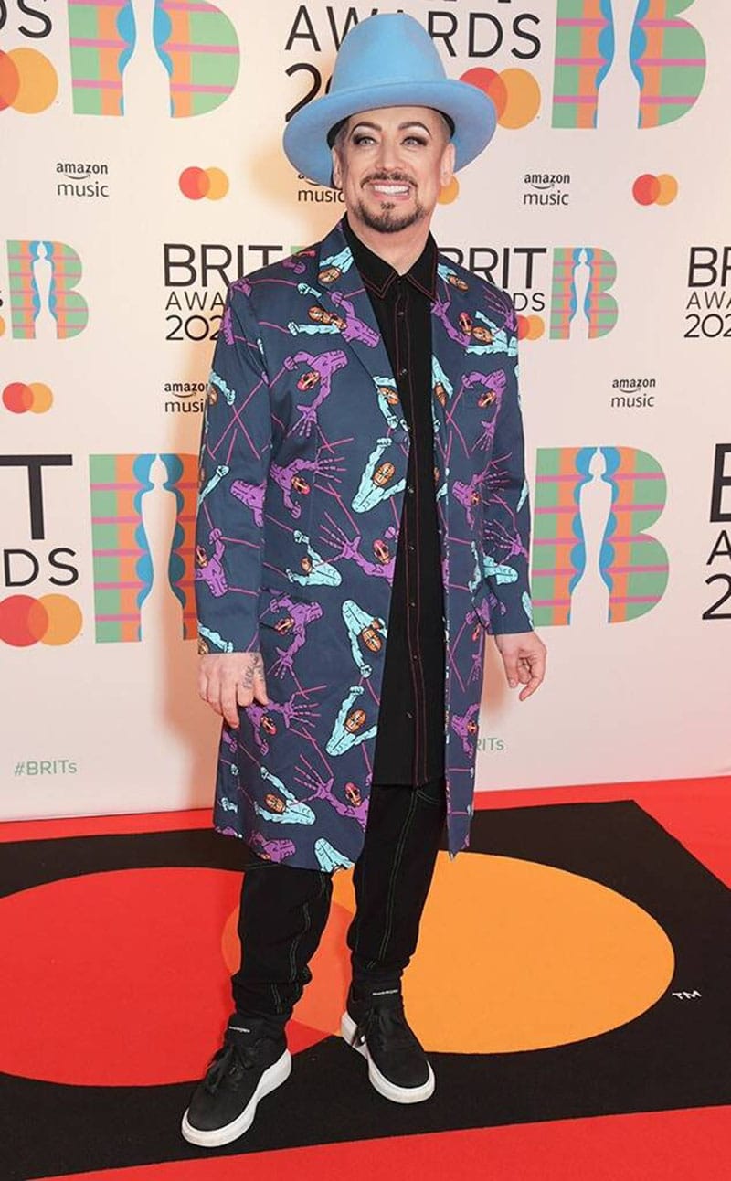 Boy George 2021 brit awards