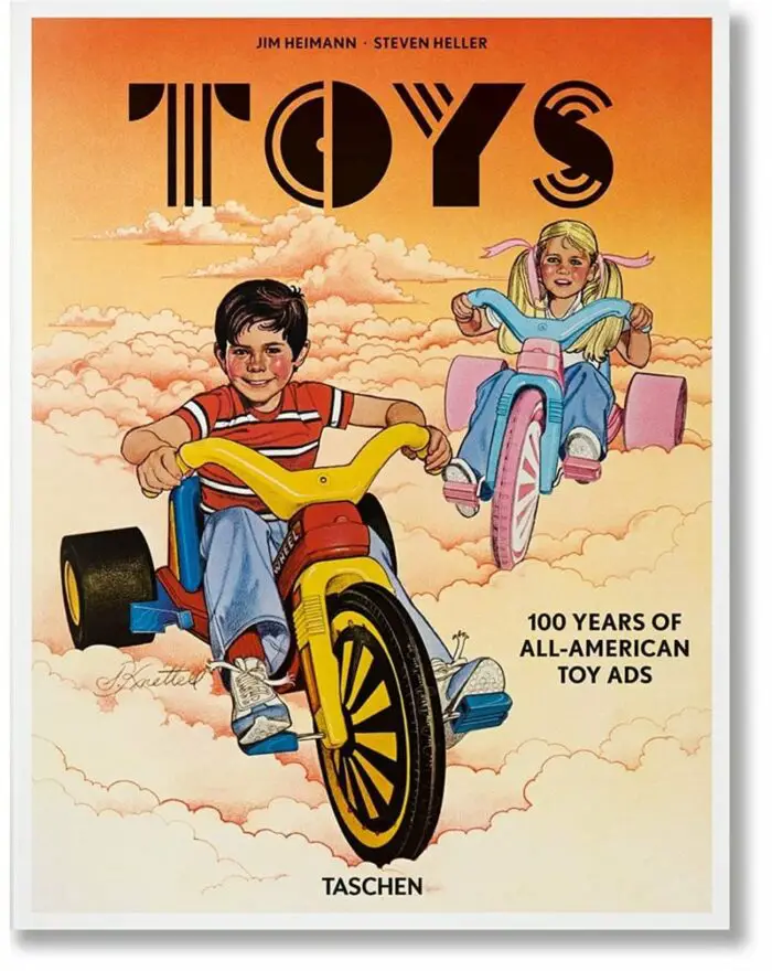 new book of vintage toy ads