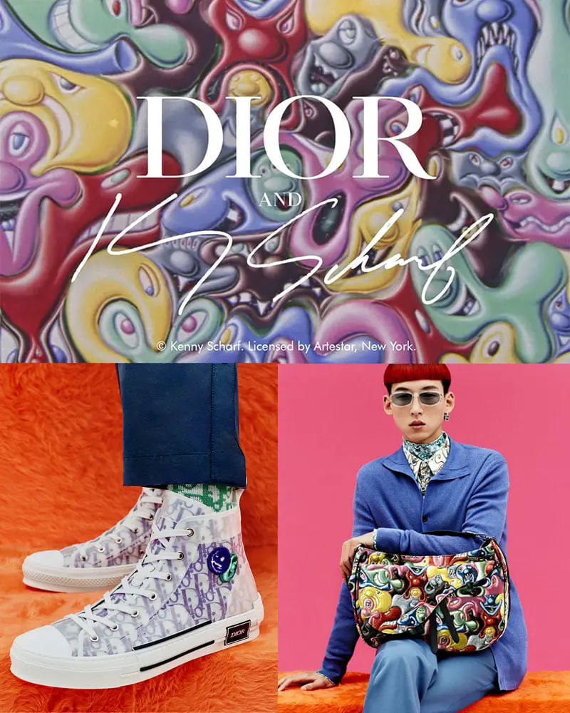 Dior and Kenny Scharf