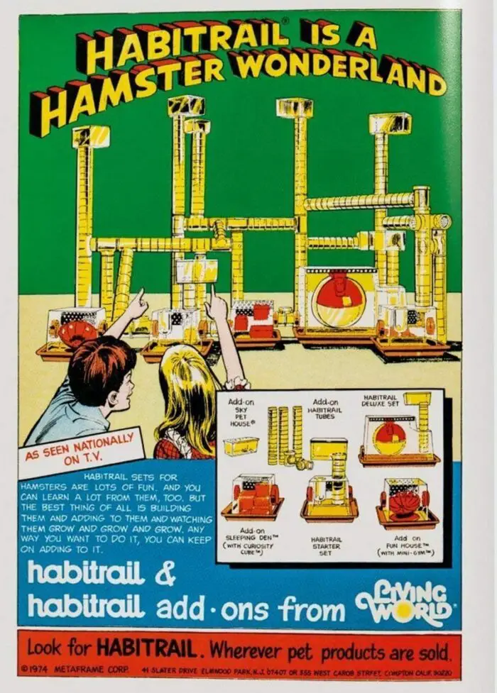 hamster habitrail ad