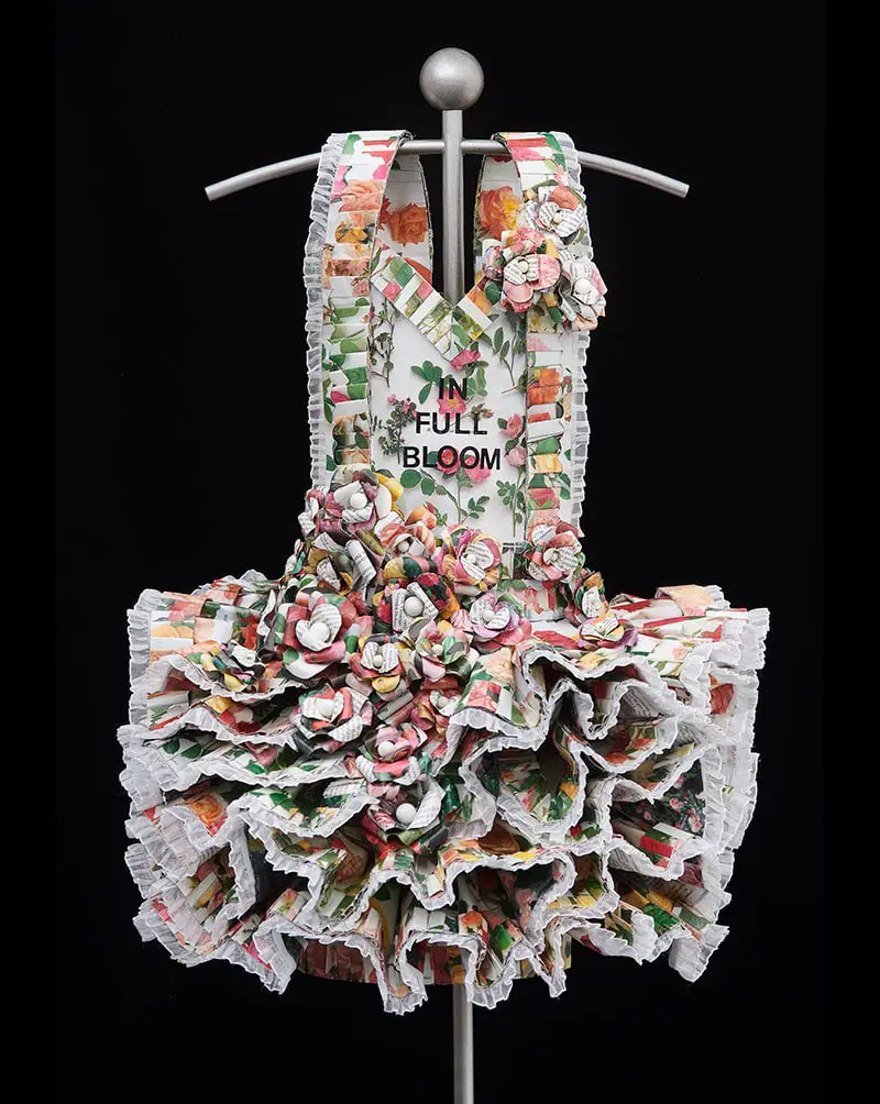 Donna Rosenthal paper dresses