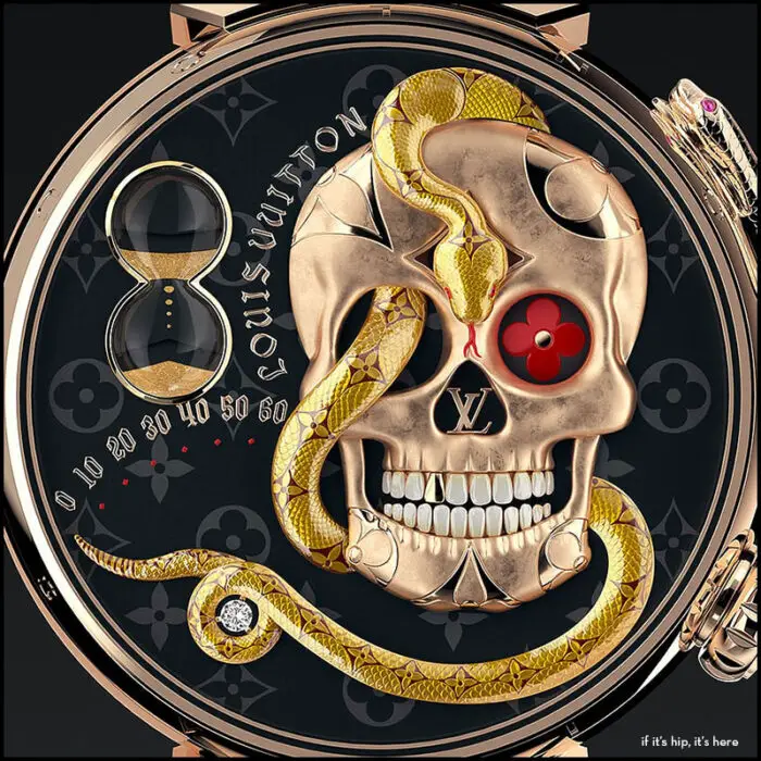 Read more about the article Louis Vuitton Vanitas-Inspired Tambour Carpe Diem Watch